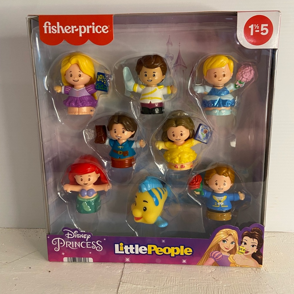 NIB Fisher Price Little People Disney Princess Characters Includes 8 Characters